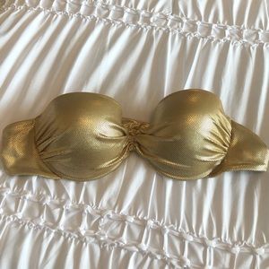 Gold Bikini Top - Victoria’s Secret
